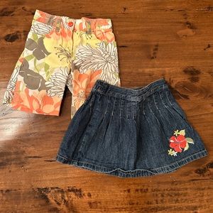 Janie and Jack tropical bottoms